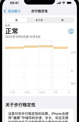 广西iPhone手机维修如何在iPhone开启'步行稳定性通知'