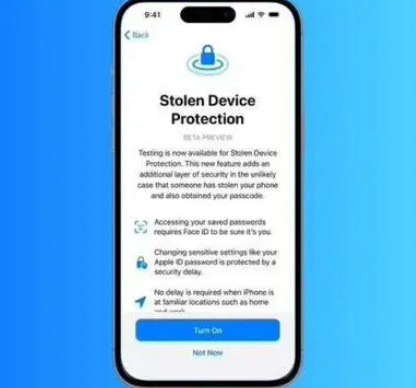 广西苹果授权维修店分享被盗设备保护功能开启方法