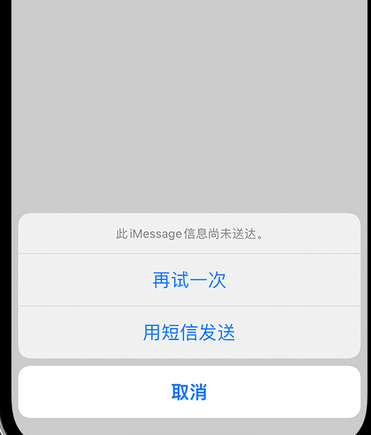 广西apple维修iPhone上无法正常发送iMessage信息