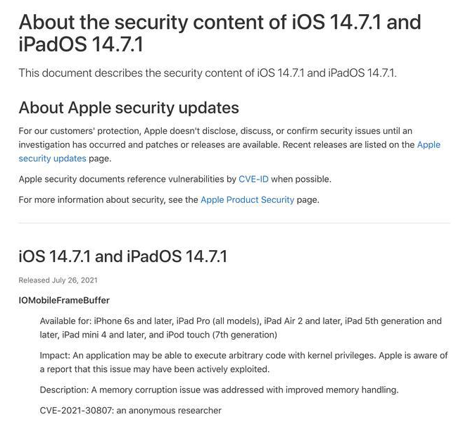 广西苹果手机维修分享iOS 14.7.1 正式版更新内容及升级方法 